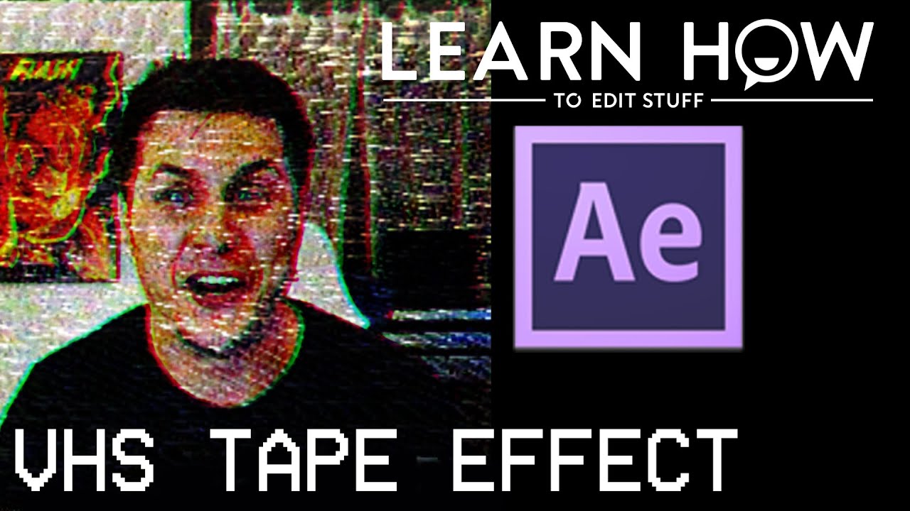 vhs effect after effects